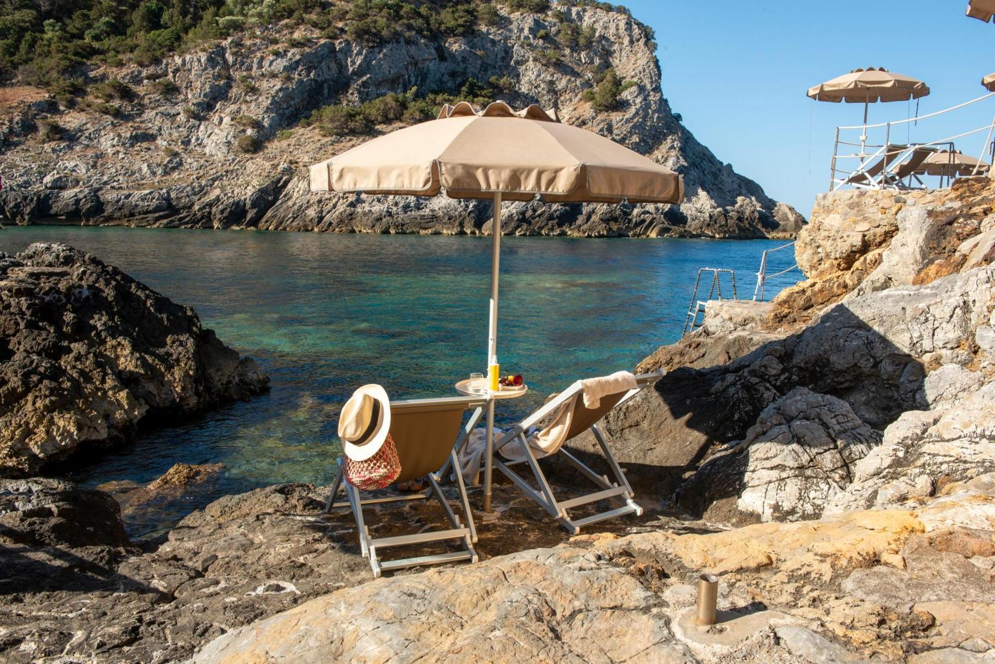 Boutique Hotel Torre Di Cala Piccola ปอร์โต ซานโต สเตฟาโน ภายนอก รูปภาพ