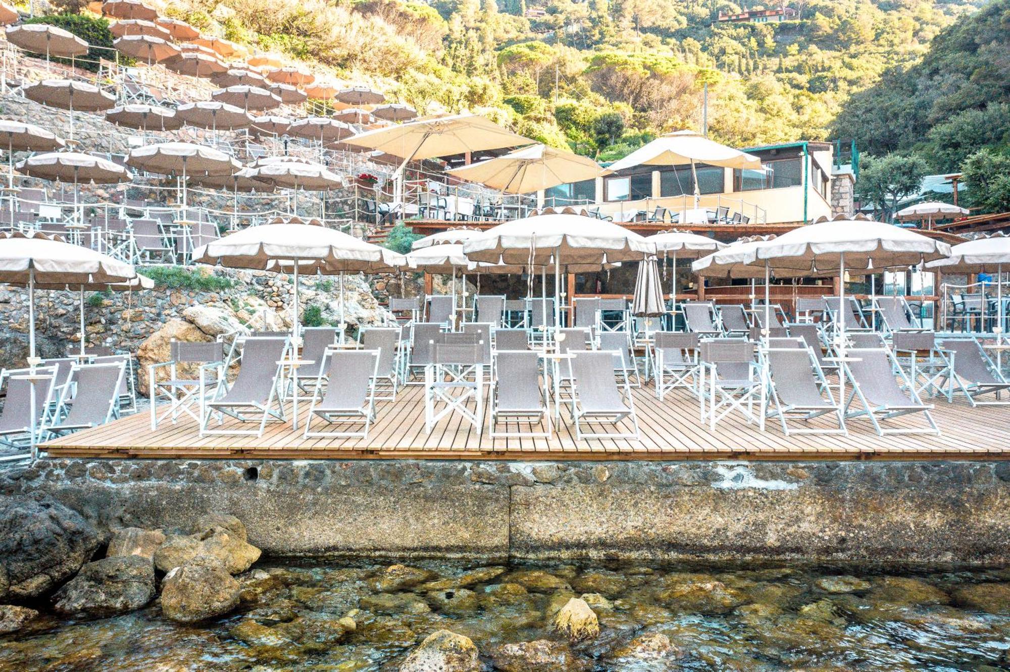 Boutique Hotel Torre Di Cala Piccola ปอร์โต ซานโต สเตฟาโน ภายนอก รูปภาพ